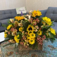 سبد گل آماده تازه