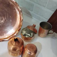 ظروف مسی|ظروف سرو و پذیرایی|قم, سراجه (۱۵ خرداد)|دیوار