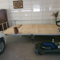 تخت آهنی تاشو مناسب حیاط و باغ
