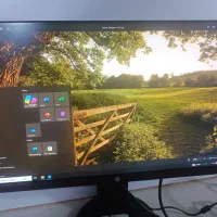 مانیتور های فریملس hp و صنعتی philips 2kفول port|قطعات و لوازم جانبی رایانه|کرج, شهرک بنفشه|دیوار