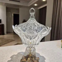 شکلات خوری کریستال با پایه فلزی لیزاموری