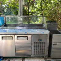 یخچال تاپینگ کانتر دار درحد نو