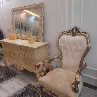 ویژه مبل استیل همراه کنسول و اینه ست