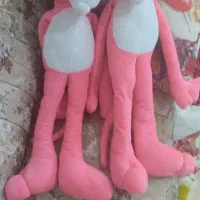 پلنگ صورتی بزرگ دوعدد