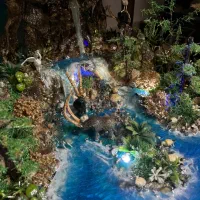 چراغ خواب رزینی طبیعت|چراغ خواب و آباژور|ارومیه, |دیوار