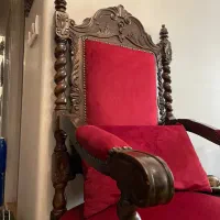 صندلی تک آنتیک|کلکسیون اشیاء عتیقه|تهران, ایرانشهر|دیوار