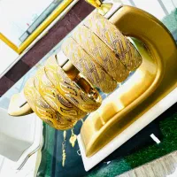 طلافروشی بهزاد ،النگو نیم پوش قسطی فقط با۲۰میلیون