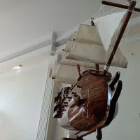 ماکت کشتی چوبی