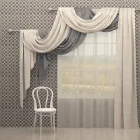 انواع پرده پارچه ای