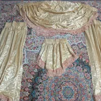پرده طرح دار ساتن ( والان پرده )