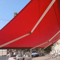 چادر سایبان مغازه قابل جمع شدن