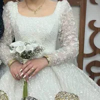 لباس عروس سایز 38 تا 44 دنباله دار