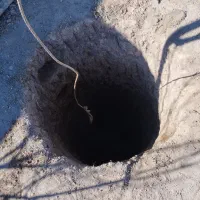 چاه کن مقنی ( مغنی ) ،تخریب