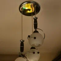 لوستر آشپزخانه سه شاخه|لوستر و چراغ آویز|اصفهان, سعادت‌آباد|دیوار