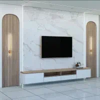 طراحی و اجرای کابینت کمد دیواری و تی وی وال|خدمات پیشه و مهارت|مشهد, امامیه (شهرک غرب)|دیوار