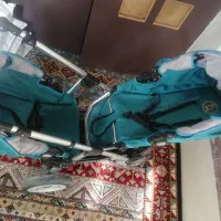 کالسکه دو قلو پیر گاردین اصلی و کریر