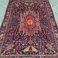 فرش همدان بسیار زیبا ۶ متری