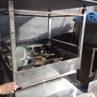 اجاق گاز رستوران 4شلعه و سرخ کن لوتوس