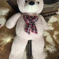 خرس تدی غول پیکر سالم و تمیز و نو