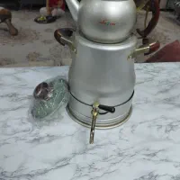 کتری سماوری همراه با قوری