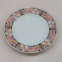 بشقاب پیش دستی میوه خوری خارجی لب طلا جهیزیه