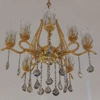 لوستر|لوستر و چراغ آویز|اردبیل, |دیوار