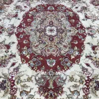 (فرش فرزین)جفت ۹ متری خطیبی۴۰ رج (کف قیمت) نخ پشم|فرش|تبریز, |دیوار