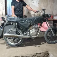 موتور هندا ۱۲۵ تبدیل شده به پرشی
