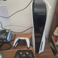 ps5 fat disk+ 2 controller+ 3 game