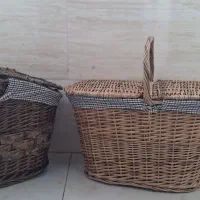 سبد پیک نیک حصیری
