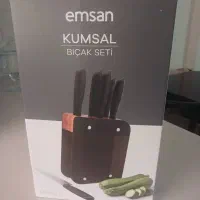 ست چاقو emsan kumsal نو استفاده نشده|ظروف پخت‌وپز|تهران, هروی|دیوار