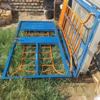 درب آهنی منزل یا مغازه ۳در ۴|مصالح و تجهیزات ساختمان|آق قلا, |دیوار