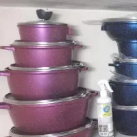 سرویس قابلمه چدنی 4رنگ