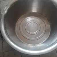 لگن استیل 50 وصافی35 لگن