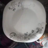 سرویس کامل دوازده نفره چینی خیار خوری گل مرغی