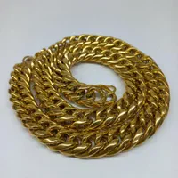 گردنبند کارتیر کمیاب زنانه و مردانه تگزاسی طلایی