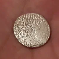 سکه نقره یک شاهی شاه اسماعیل اول صفوی ضرب گنجه