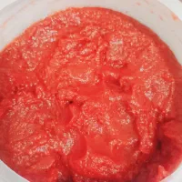 رب گوجه خانگی خوشرنگ وخوشمزه
