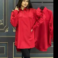 شومیز قرمز یلدایی|لباس|کلاچای, |دیوار