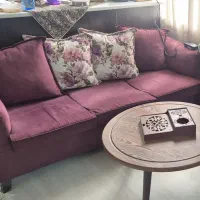 مبل و میز نهارخوری و صندلی ۶ نفره میز  گرد و عسلی