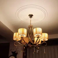 لوستر شش شاخه دو عدد