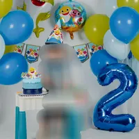تم تولد بِی‌بی شارک babyshark|اسباب و اثاث بچه|تایباد, |دیوار