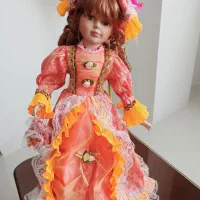 عروسک سرامیکی ترئینی بزرگ خارجی وارداتی