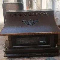 بخاری شومینه کاملا سالم و‌مرتب