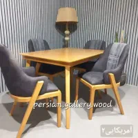 مونار میز ناهار خوری زارین با صندلی غذاخوری وانیلا|میز و صندلی غذاخوری|تهران, پرستار|دیوار