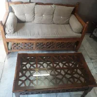 مبل سنتی + میز مهمان