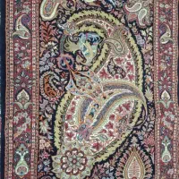 دوتا فرش یکی زرع ونیم ویکی ده گره ۲۰ گره|فرش|اراک, |دیوار