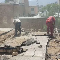 تخریب کلی وجزیی/کنده کاری بااکیپ