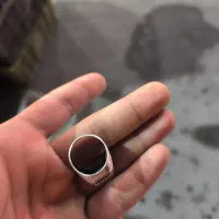 انگشتر نقره با عقیق فیروزه ای|جواهرات|بندر گز, |دیوار