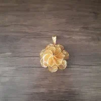 پلاک، آویز طرح گل